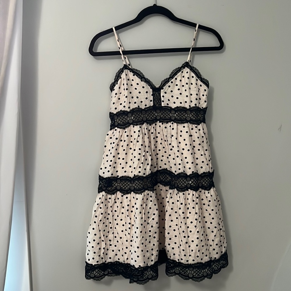 Express poke-a-dot dress!